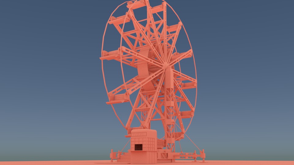 Ferris Wheel with Ticket Booth preview image 6